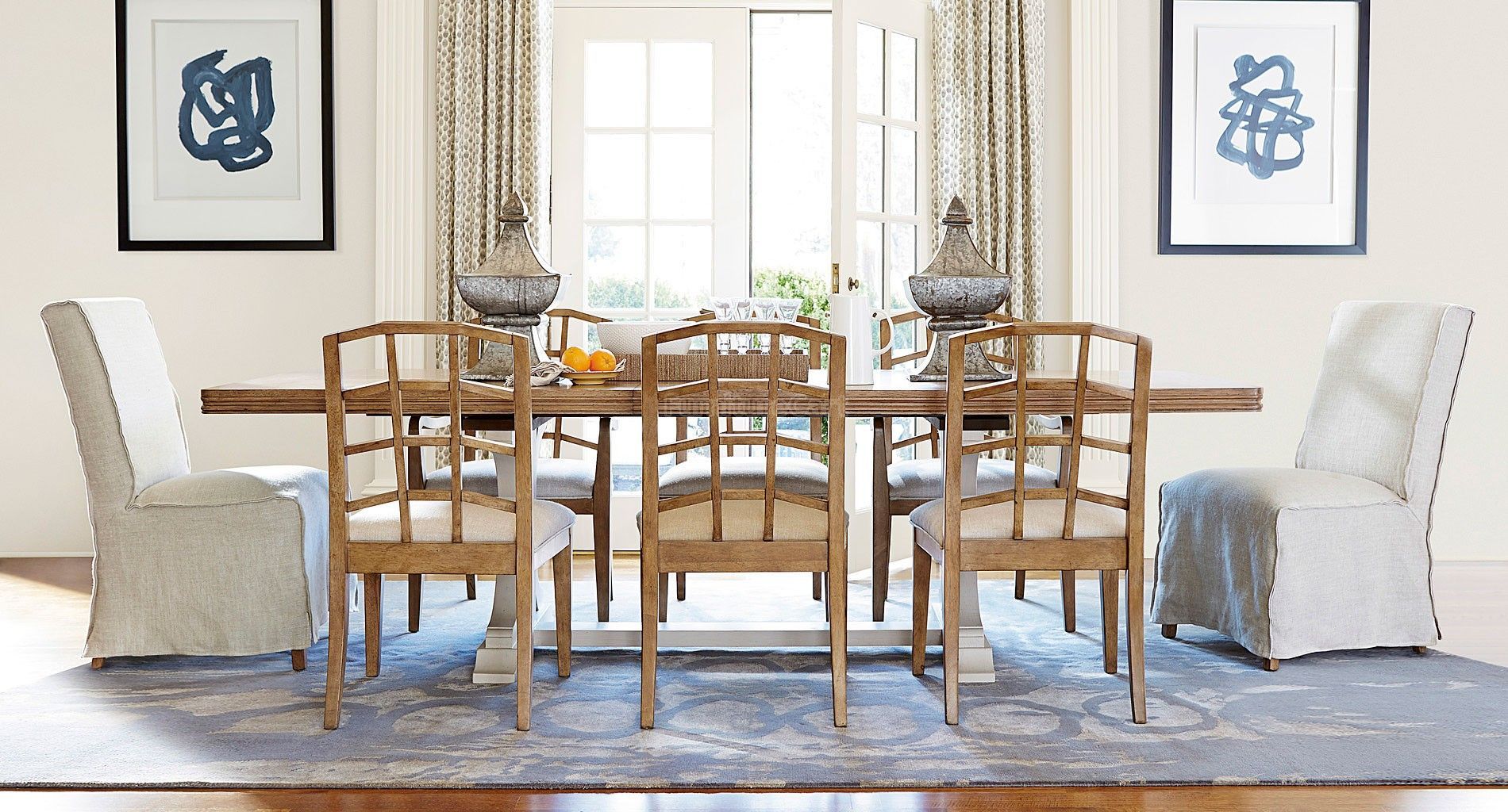 Moderne Muse Rectangular Dining Room Set Universal Furniture ... pertaining to Unpacking the Elegance What Makes the Muse Rectangular Dining Table Unique