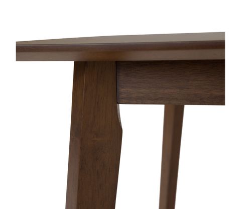 Modrest Castillo Modern Walnut Dining Table - Midcentury - Dining ... intended for Choosing the Right Dining Table The Modrest Castillo Walnut Option Explored