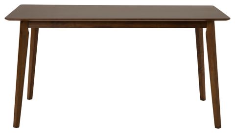 Modrest Castillo Modern Walnut Dining Table - Midcentury - Dining ... regarding Modrest Castillo Modern Walnut Dining Table