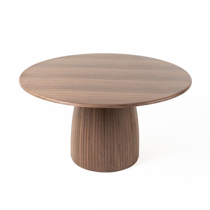 Modrest Sheridan - Mid-Century Modern Walnut Round Dining Table By Vig Furniture Em 2024 for A Closer Look at the Modrest Nancy Round Dining Table Design