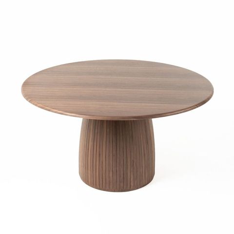 Modrest Sheridan - Mid-Century Modern Walnut Round Dining Table By Vig Furniture Em 2024 for A Closer Look at the Modrest Nancy Round Dining Table Design