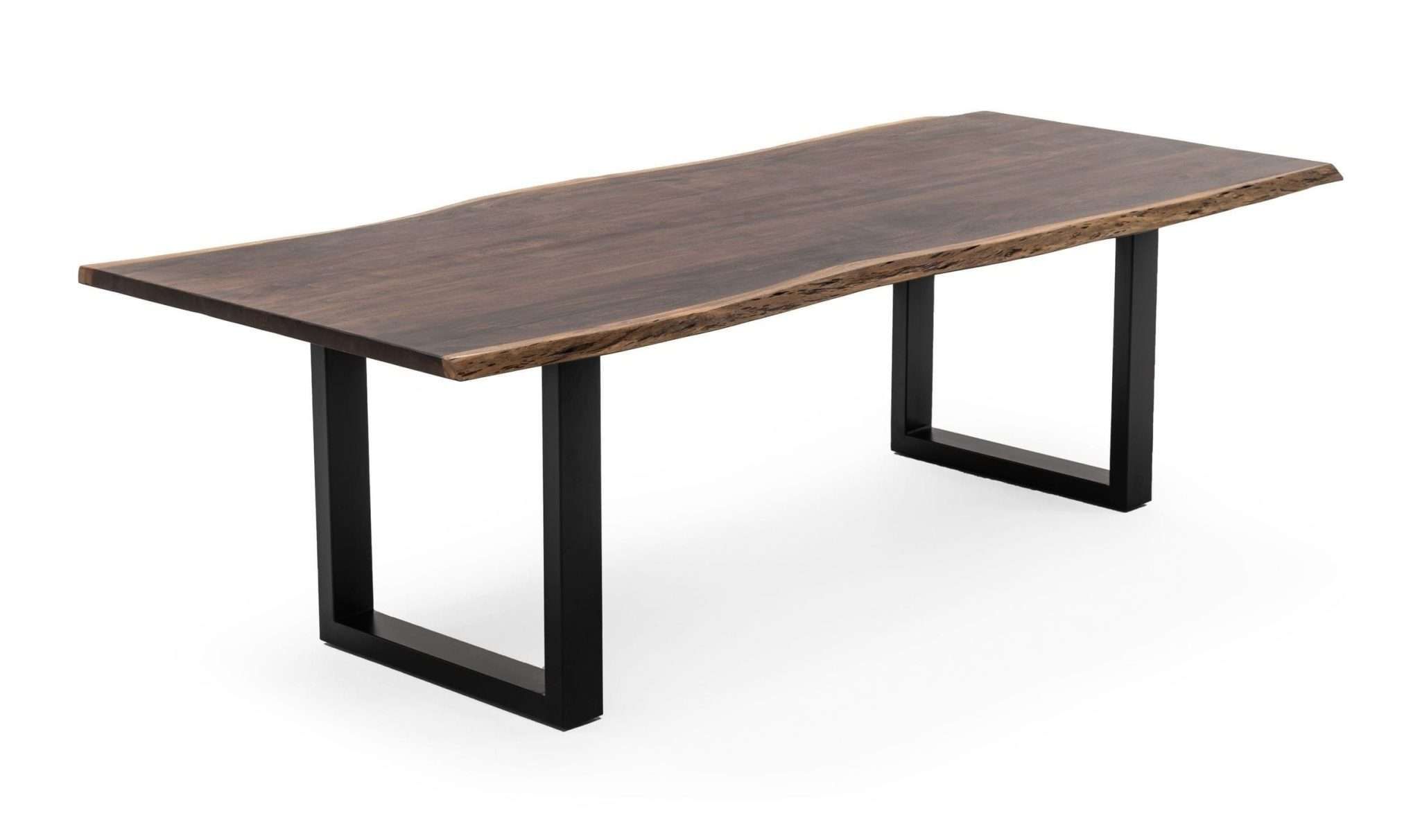 Modrest Taylor Industrial Solid Wood Dining Table - Kfrooms within Modrest Taylor Large Modern Live Edge Wood Dining Table