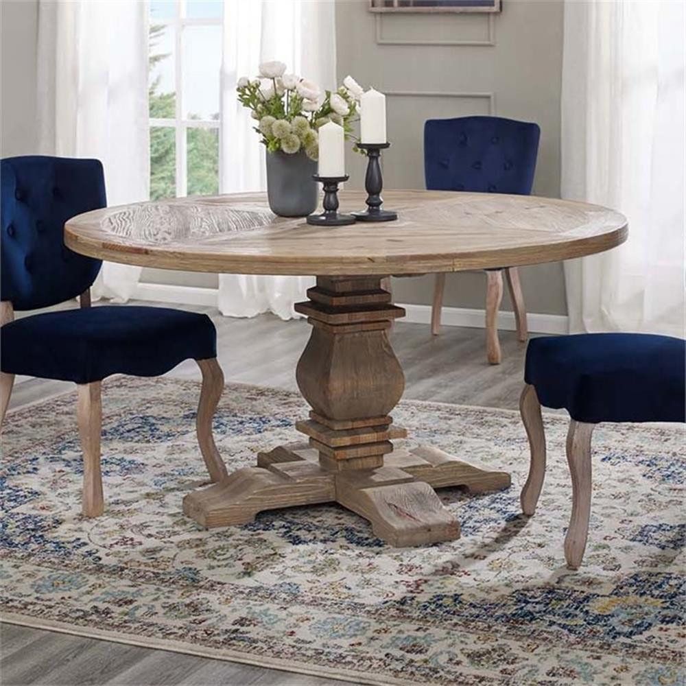 Creating Cozy Gatherings Around the Modway Stitch 59″ Round Table