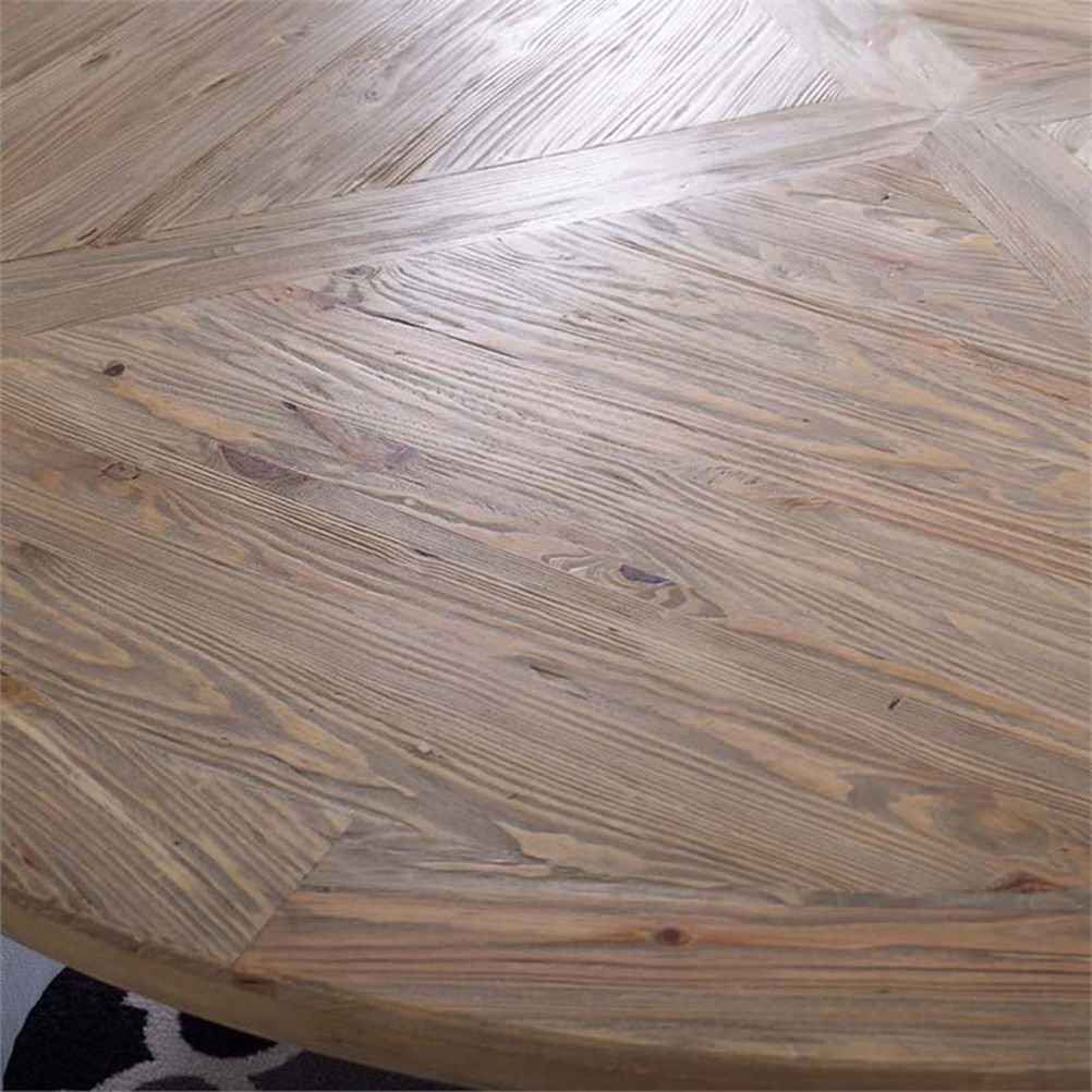 Modway Stitch 59&quot; Round Modern Pine Wood Dining Table In Brown, 59 ... throughout Modway Stitch 59&quot; Round Modern Pine Wood Dining Table In Brown