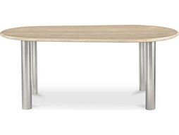 Moe's Home Parq Round Wood Amber Dining Table | Metl102914 in Styling Your Space with a Parq Round Dining Table