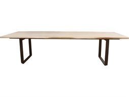 Moe's Home Parq Round Wood Amber Dining Table | Metl102914 throughout Styling Your Space with a Parq Round Dining Table