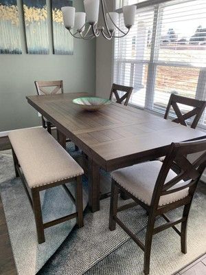 Moriville Rectangular Extendable Dining Table Brown - Signature Design ... within Styling Your Space Around the Moriville Extendable Table