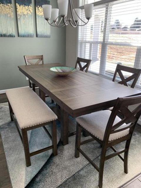 Moriville Rectangular Extendable Dining Table Brown - Signature Design ... within Styling Your Space Around the Moriville Extendable Table