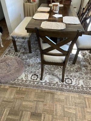 Moriville Rectangular Extendable Dining Table Grayish Brown - Signature ... for Signature Design By Ashley Moriville Extendable Dining Table In Grayish Brown