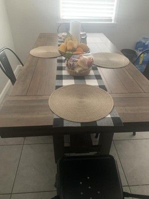 Moriville Rectangular Extendable Dining Table Grayish Brown - Signature ... inside Styling Your Space Around the Moriville Extendable Table