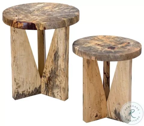 Nadette Natural Nesting Table Set Of 2 From Uttermost | Coleman Furniture in Understanding the Craftsmanship Behind Nadette Natural Nesting Tables S/2