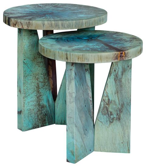 Nadette Natural Nesting Tables - Farmhouse - Coffee Table Sets - By ... with regard to Understanding the Craftsmanship Behind Nadette Natural Nesting Tables S/2