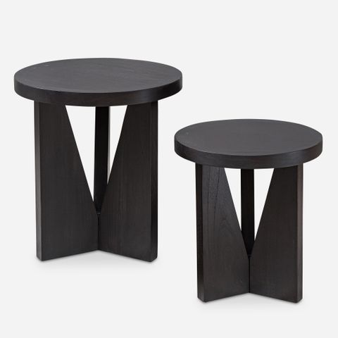 Understanding the Craftsmanship Behind Nadette Natural Nesting Tables S/2