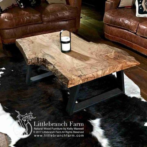 Natural Wood Coffee Tables: Crafted In Nashville, Tn for Exploring the Unique Appeal of Oak Solid Wood Rock Plate Coffee Tables