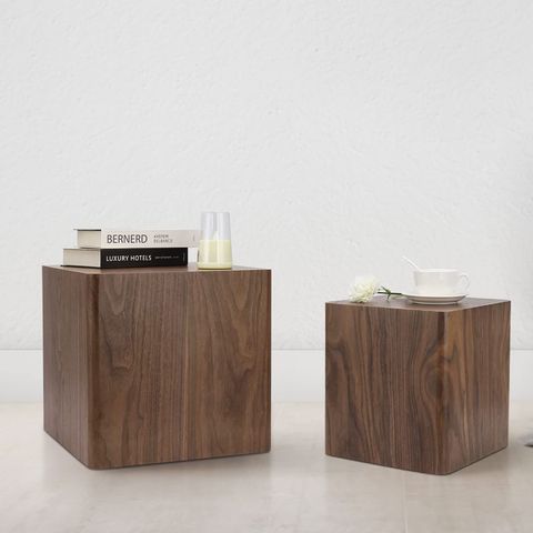 Nesting Coffee Table Set Of 2, Modern Mdf Coffee Table Side Table ... throughout Grey End Table Mdf Coffee Table Accent Side Table