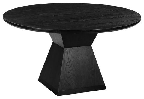 Nolan Round Wood Dining Table - Transitional - Dining Tables - By Tov ... for Exploring the Unique Aesthetic of Natural Wood in Dining Spaces
