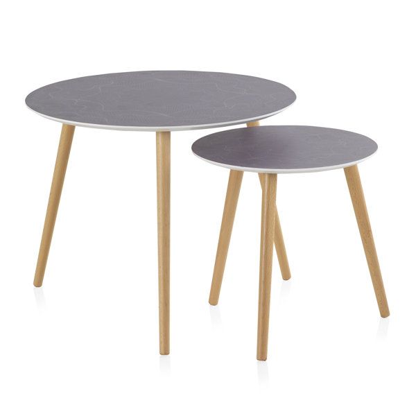 Norden Home 2 Piece Coffee Table Set | Wayfair.co.uk within Discover the Artistry Behind the Norden Coffee Table Set in Black/Bronze