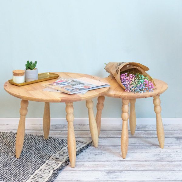 Norden Home Morgan 2 Piece Coffee Table Set | Wayfair.co.uk within Integrating the Norden Coffee Table Set into Your Modern Home Decor