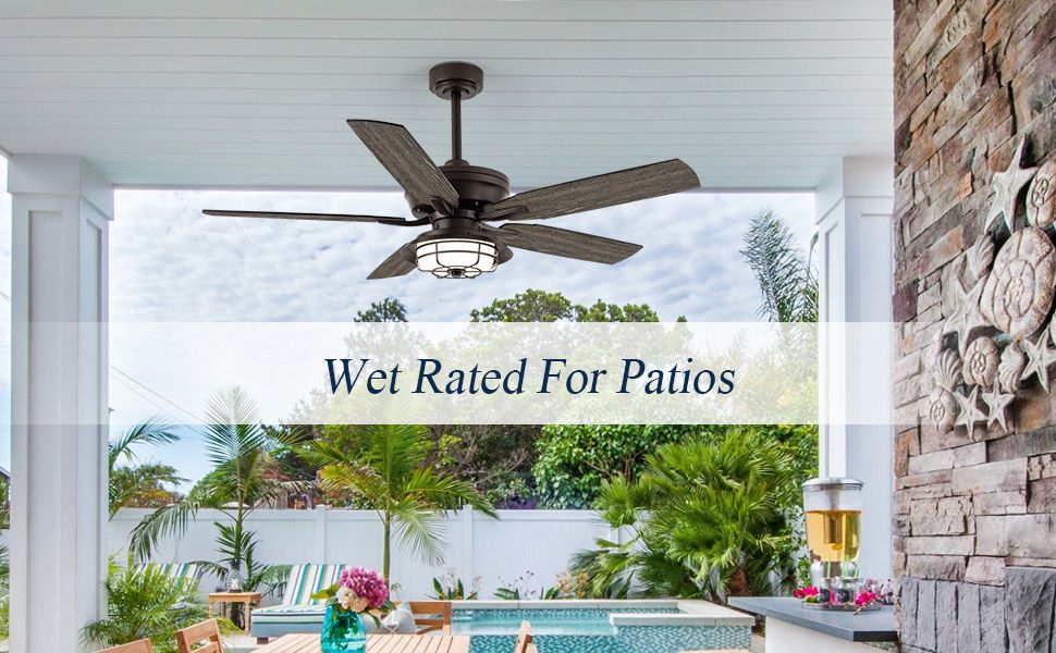 Understanding the best quiet waterproof ceiling fans for outdoor spaces