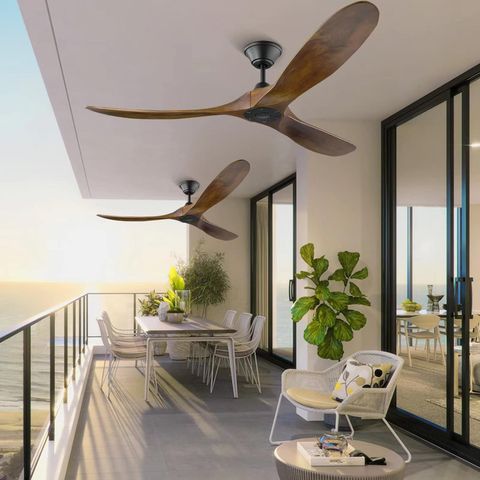 Nwiass 52 Inch Outdoor Ceiling Fans 3 Blade, Modern Indoor Ceiling Fan ... for Understanding outdoor ceiling fan features for modern patios