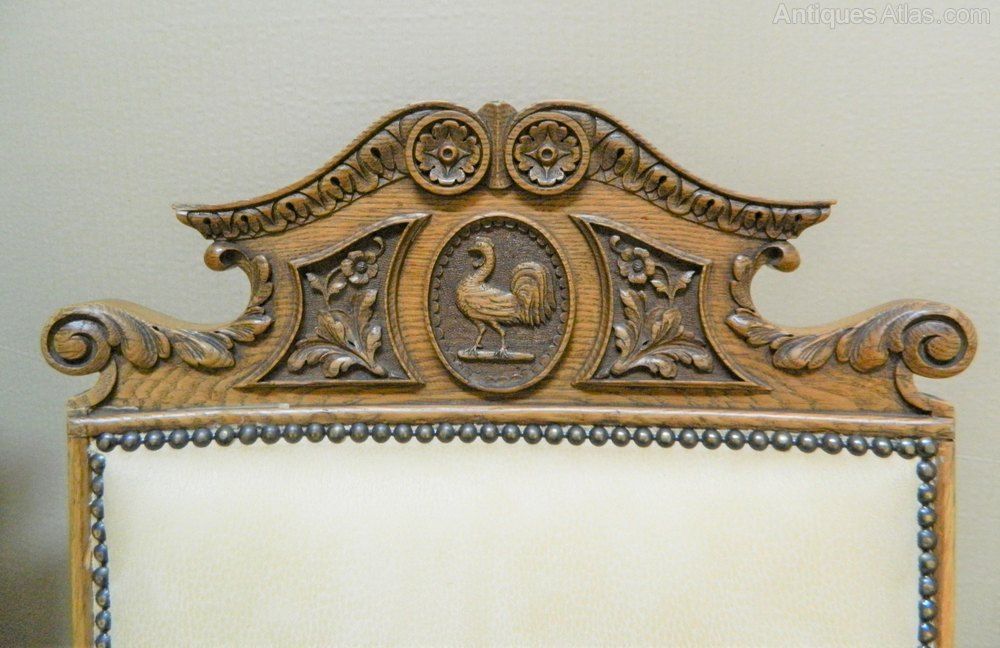 Oak Dining Table And Chairs - Antiques Atlas with regard to Caring for Your Ellen Antique Natural Oak Dining Table A Legacy Piece