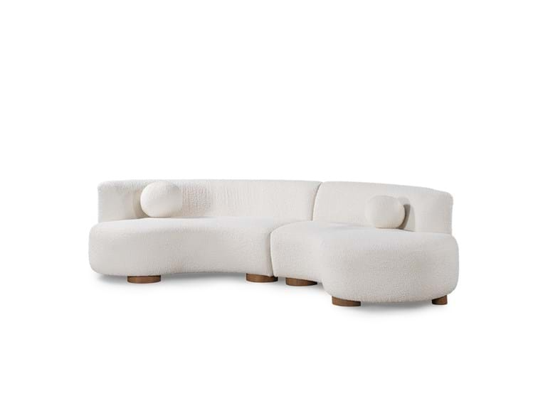 Octavia Sectional Ivory | Classic Home Furniture, Sectional, Sectional Sofa within Making the Most of Your Octavia Sectional in a Light Color Palette