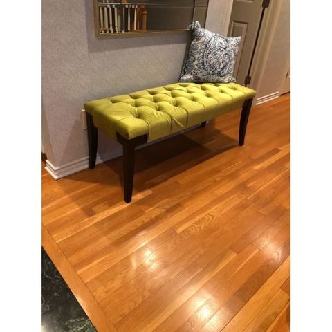 Oran Contemporary Fabric Tufted Accent Bench By Furniture Of America ... throughout Furniture Of America Dianne Contemporary Fabric Tufted Bench In Brown