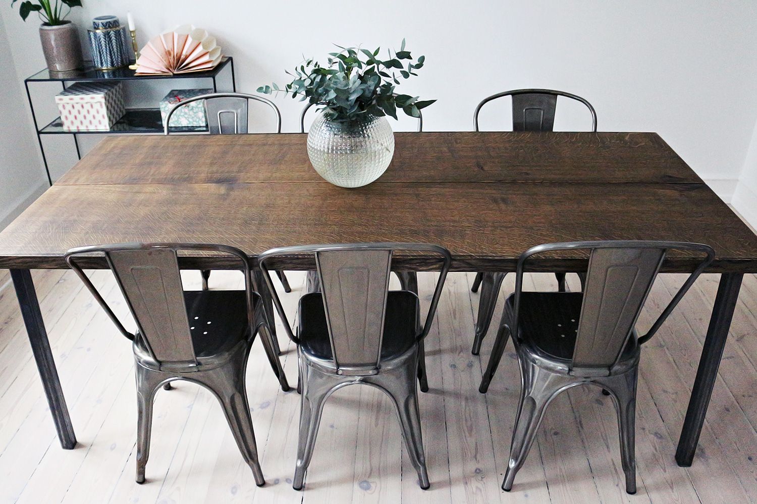 Our New Wooden Table - Christina Dueholm with regard to Table Set, 3-Piece Set, Dark Taupe