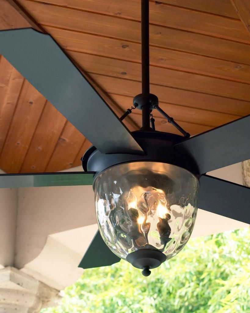 Outdoor Ceiling Fans For A Stylish Veranda Or Porch | Founterior inside Stylish Outdoor Ceiling Fan For Patio Decor