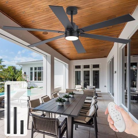 Outdoor Smart Ceiling Fans: Comfort And Convenience regarding Smart outdoor ceiling fans revolutionizing backyard comfort