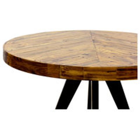 Parq Round Dining Table - Rustic - Dining Tables - By Parma Home | Houzz intended for Styling Your Space with a Parq Round Dining Table