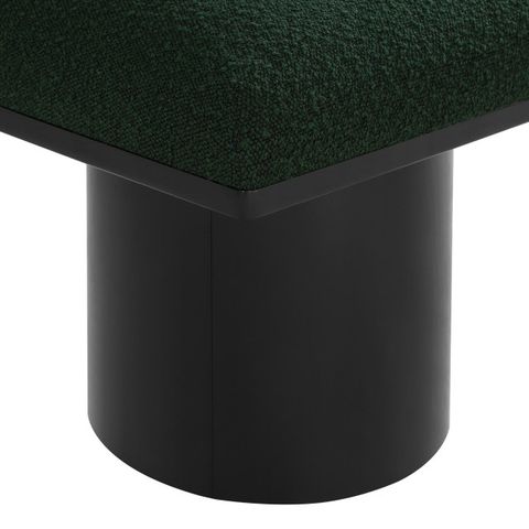 Pavilion Black Boucle Fabric Bench - Contemporary - Upholstered Benches ... within Understanding the Craftsmanship Behind Luka Boucle Fabric Benches