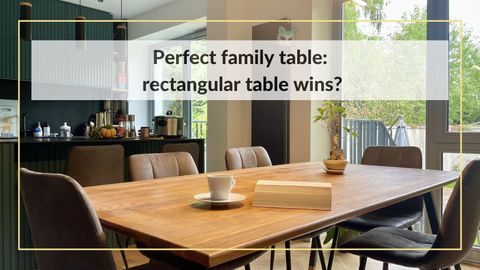 Perfect Family Table: Rectangular Dining Table Wins? - Sfd Furniture Design pertaining to Rectangular Dining Table For Family Of 8