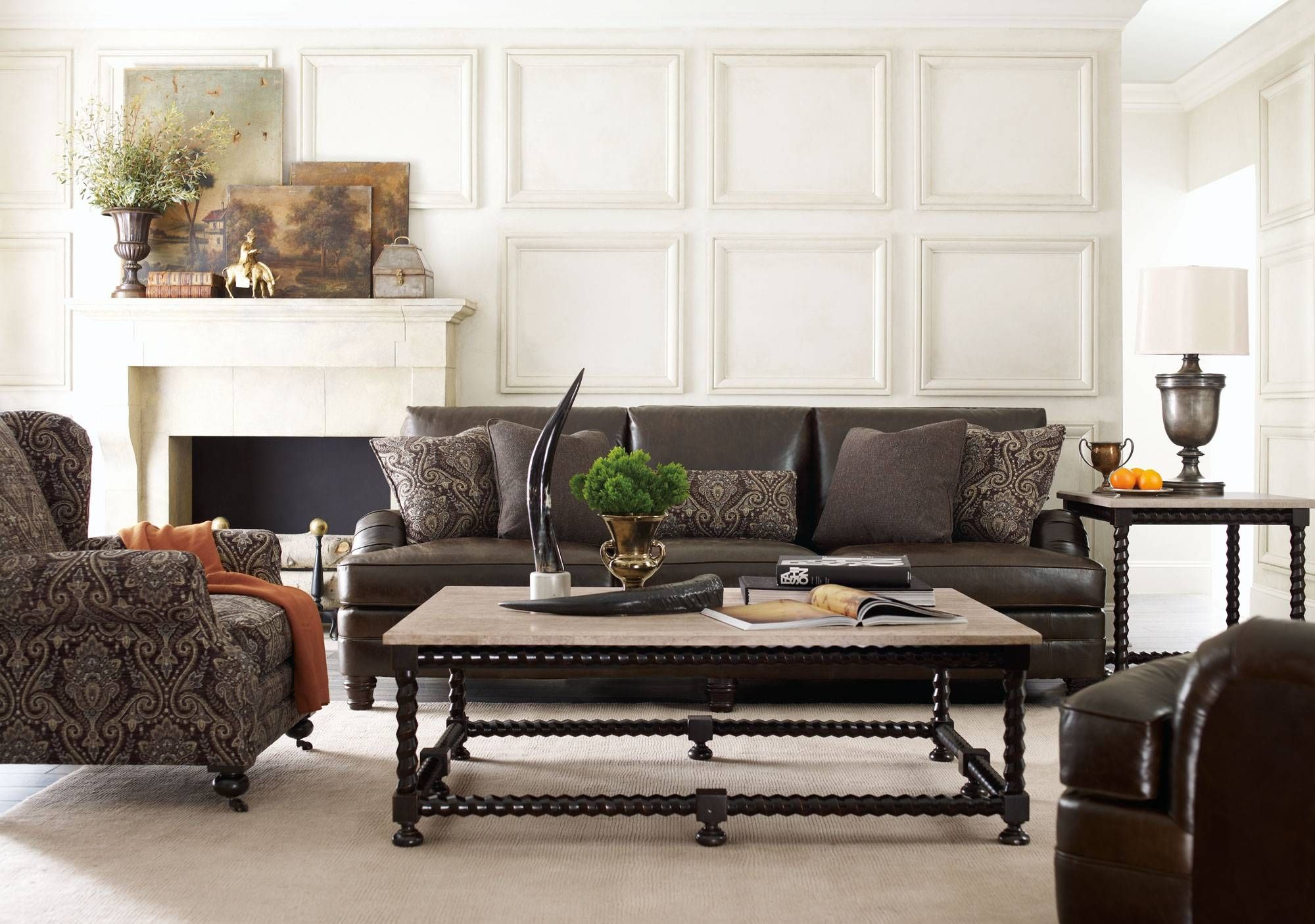 Photos Of Bernhardt Tarleton Sofas (Showing 2 Of 15 Photos) throughout Bernhardt Tarleton Short Sofa, Gray