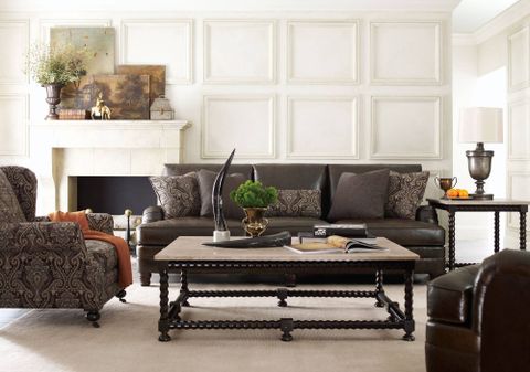 Photos Of Bernhardt Tarleton Sofas (Showing 2 Of 15 Photos) throughout Bernhardt Tarleton Short Sofa, Gray