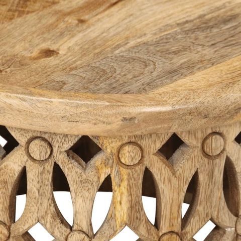 Pick ‘N Save - Vidaxl 2 Piece Coffee Table Set Solid Wood Mango, 11.8 ... throughout Unveiling the Charm of Acacia Wood and Steel Coffee Tables