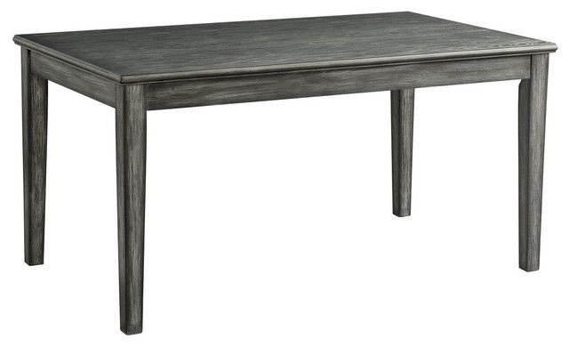 Picket House Furnishings Austin Extendable Dining Table In Dark Gray ... regarding Craftsmanship and Style The Picket House Furnishings Grayson Extendable Dining Table