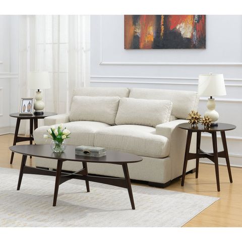 Picket House Furnishings Kiera 3Pc Occasional Table Set In Cherry ... with A Designer's Perspective on the Picket House Furnishings Drew Set