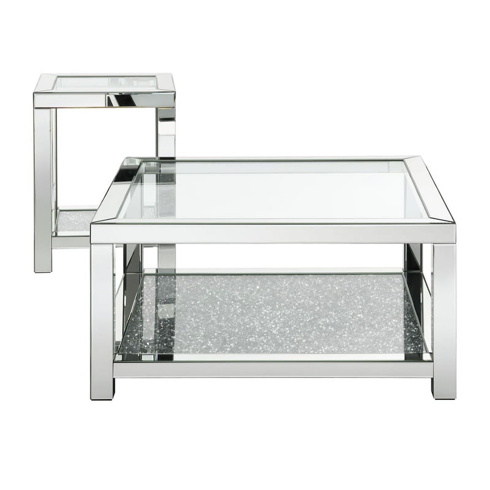 Picket House Furnishings Strato 2Pc Occasional Table Set In Chrome ... for Picket House Furnishings Astoria 2Pc Occasional Table Set