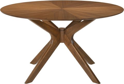 Pin On Products in Woodson Rich Walnut Veneer Dining Table