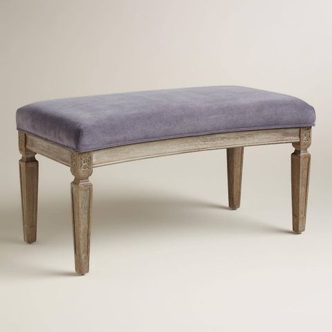 Beyond Seating Exploring the Versatility of a 45″ Plum and Purple Velvet Bench