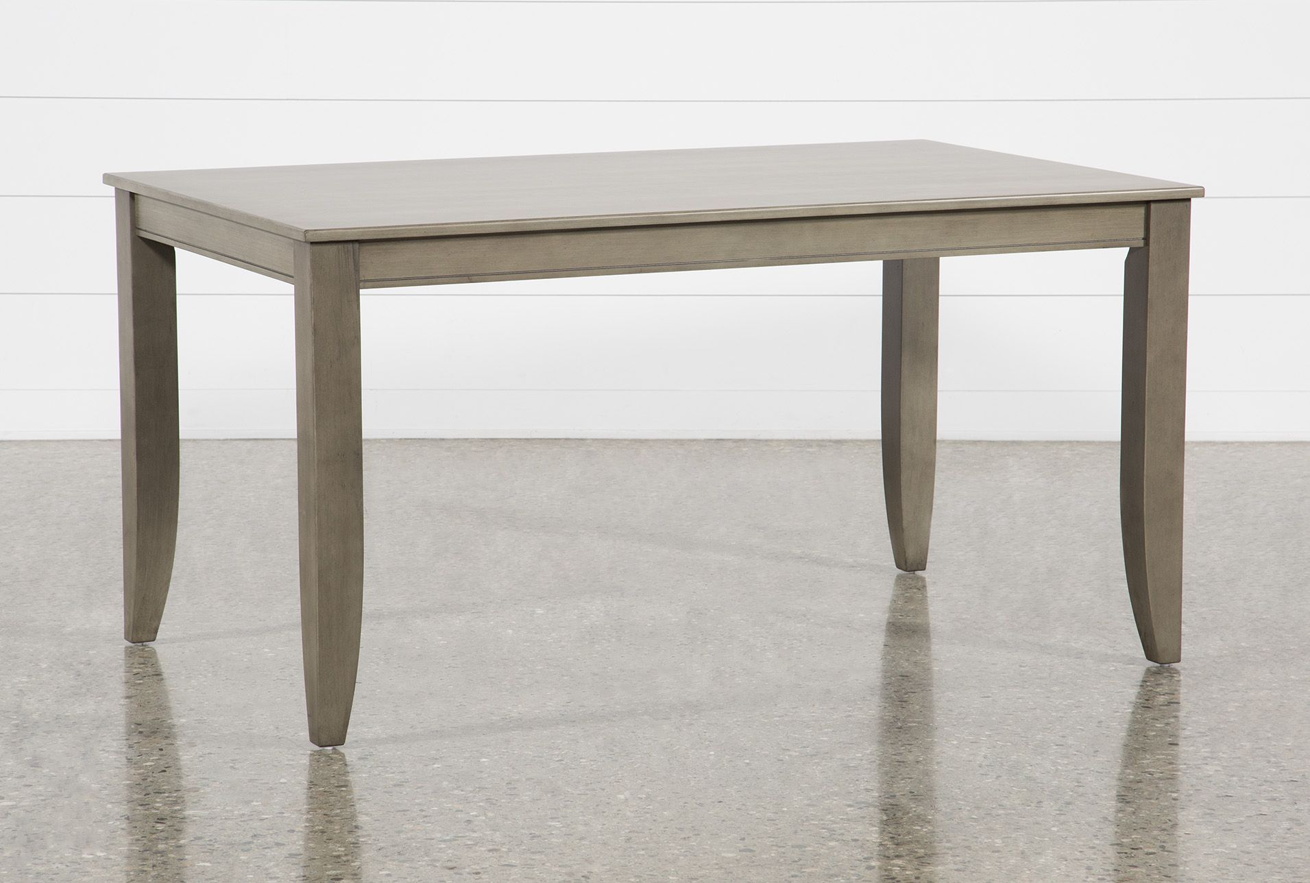 Rancho Grey Rectangle Dining Table - $180 In 2020 | Rectangle Dining ... within Compact Rectangular Dining Table For Urban Homes