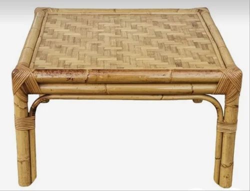 Rectangular Handmade Bamboo Center Table At ₹ 1950/Piece In Guwahati ... for Finding the Perfect Natural Bamboo Table with Rods for Your Space