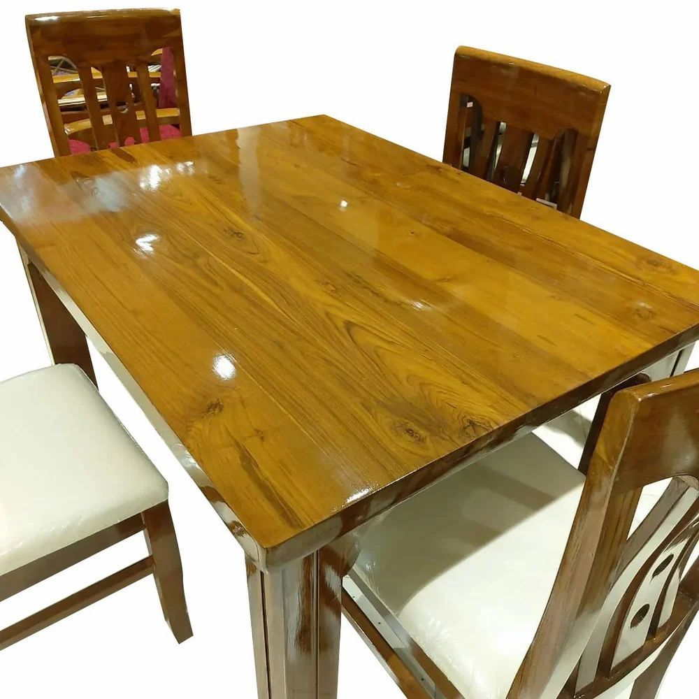 Rectangular Wooden Dining Table Set, 4 Seater At Rs 38000/Set In Pune ... for Rectangular Wooden Dining Table Set