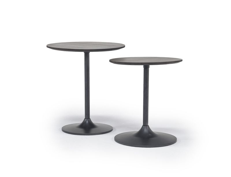 Remy Accent Table | Sofa Tables | Living Room in Unveiling the Remy White Pedestal Tables A Designer's Perspective