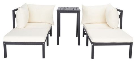 Ronson 5 Piece Sectional Set - Dark Slate Grey/Beige - Devolder Designs within The Ronson Sectional Beige Natural Exploring Its Versatility and Longevity