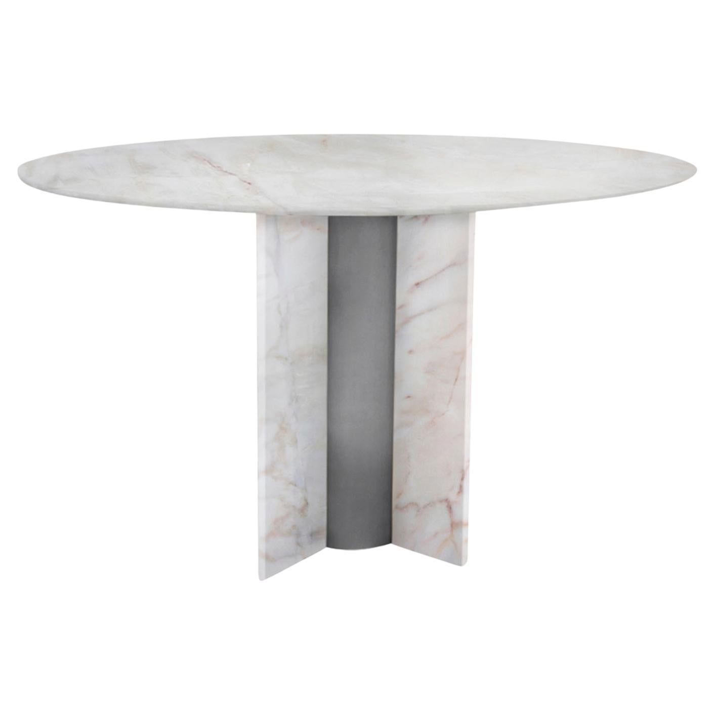 Round Marble Dining Table &quot;Small Black Coloss For Sale At 1Stdibs within Round Marble Dining Table Small Apartment