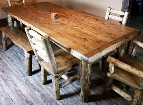 Rustic Rectangular Dining Table for How the Carrollton Rectangular Dining Table Anchors Your Rustic Space