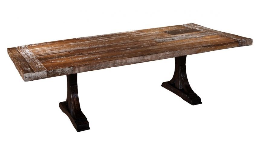 How the Carrollton Rectangular Dining Table Anchors Your Rustic Space
