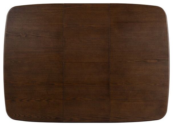 Safavieh Couture Barbossa Extendable Dining Table, #N/A - Transitional ... throughout Seamlessly Expand Your Space The Natural Safavieh Rhylee Dining Table